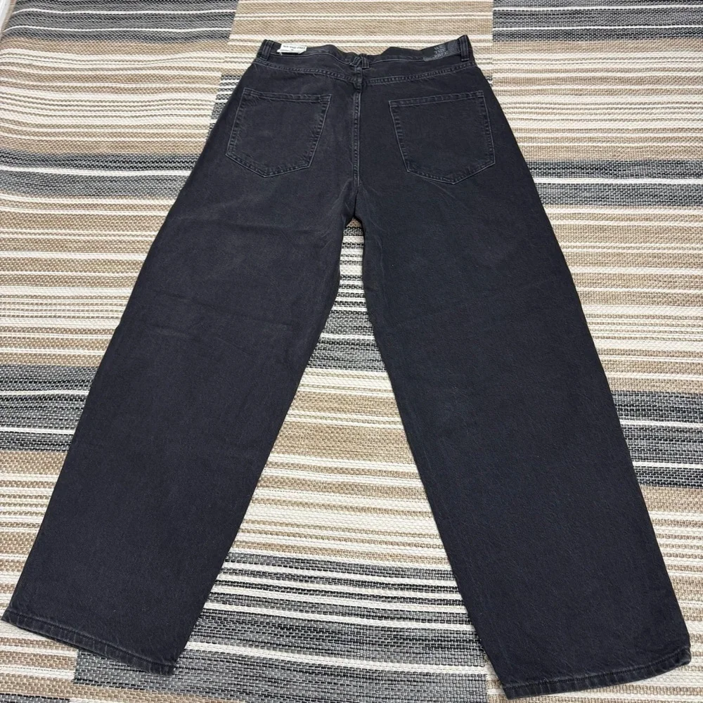 Free‎ People Crossroads Mid Rise Slim Straight Button Fly Denim Jeans Size 31
